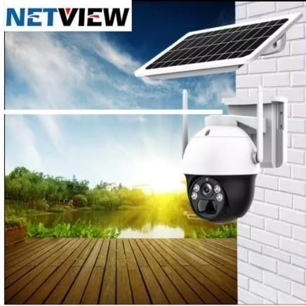 Wifi & 4G Bergerak Surya / Solar Panel CCTV Newest Update by NETVIEW.