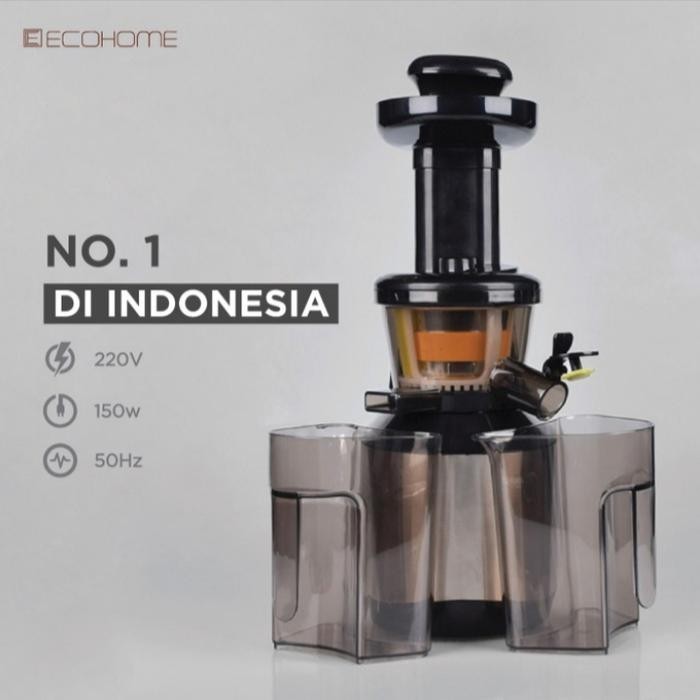 EJ ECOHOME SLOW JUICER ESJ-999 FREE 1 SET SPATULA