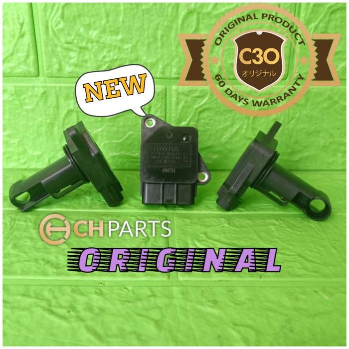 Sensor airflow maf Hilux Fortuner Innova Yaris Vios 22204-21010 Asli