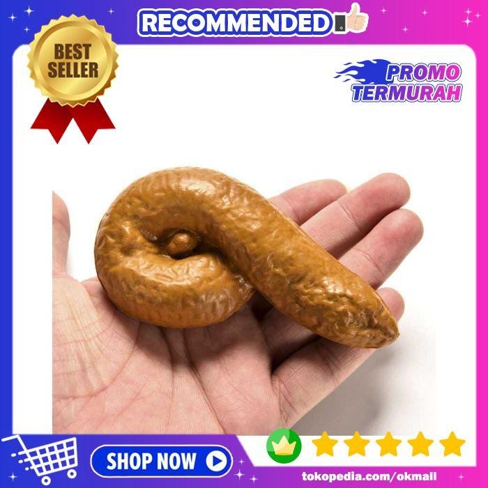 Mainan Anti Stress Prank Toy Squishy Poo Eek Kotoran Tai Taian Manusia