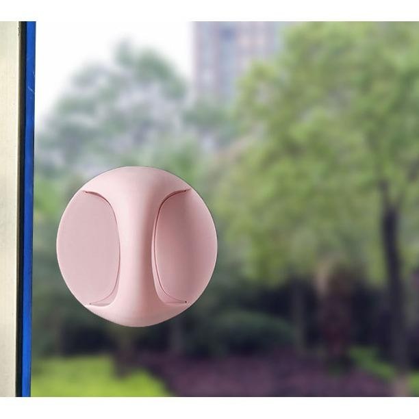 Pegangan Pintu Lemari Tempelan Gagang Pintu Bulat Kamar Mandi Lemari