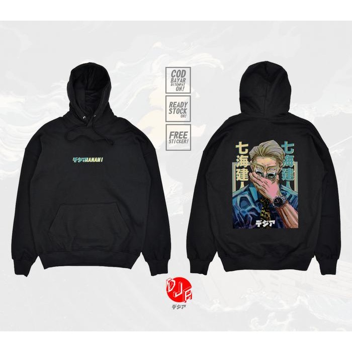 HOODIE NANAMI KENTO JUJUTSU KAISEN ANIME MANGA SWEATER DJA CLOTH terlaris