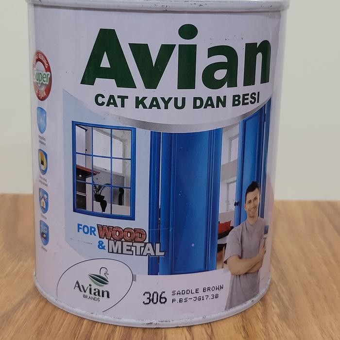 }}}}}}] Cat kayu dan besi AVIAN 1 KG 301/303/305/306/309/310