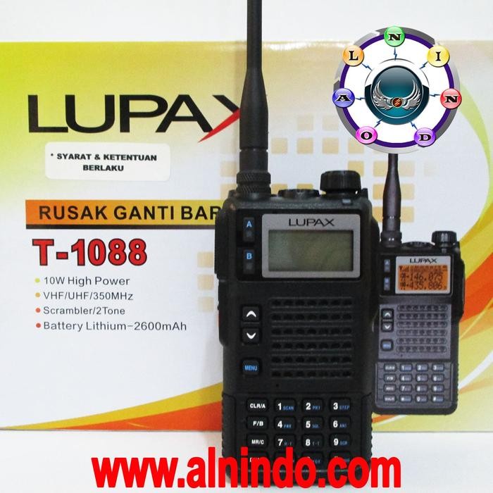 HT LUPAX T-1088 VHF UHF 350 MHZ - TRIBAND