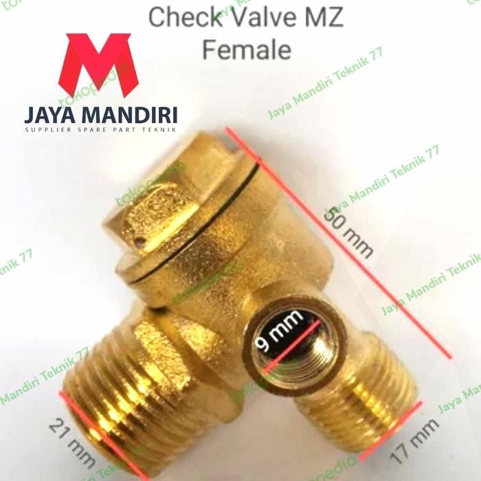 Check Valve Kompresor Portable Drat Dalam