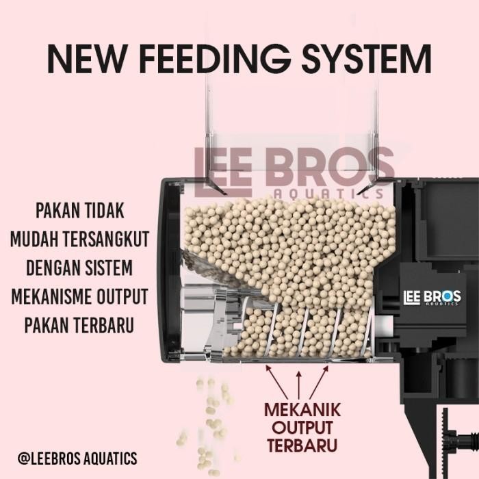 Fish Feeder 500Ml Display Feeder Ikan Otomatis Automatic Pet Feeder Tempat Makan Ikan Otomatis