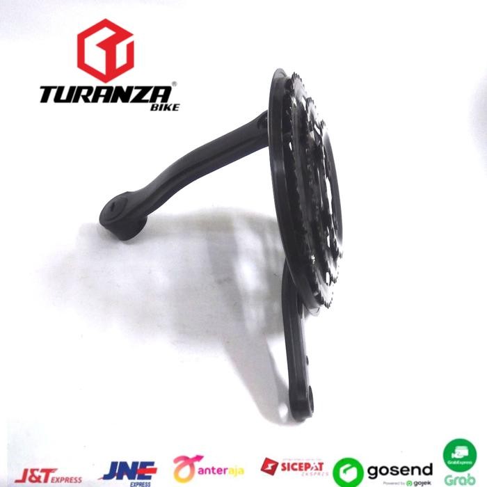 CRANK GIR GEAR SUSUN 3 SPEED CHAINRING SEPEDA FEDERAL POLYGON UNITED