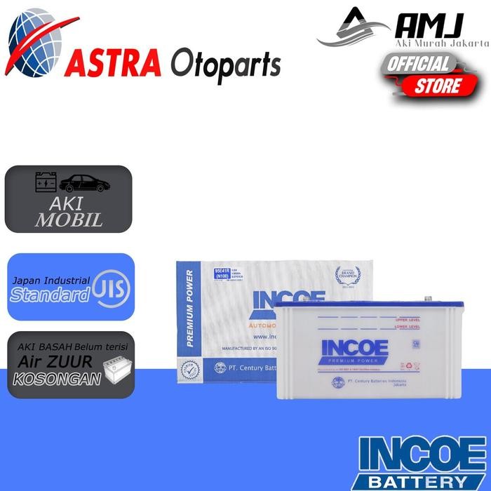 Incoe Premium Astra Aki Basah Mobil N100 - 100Ah