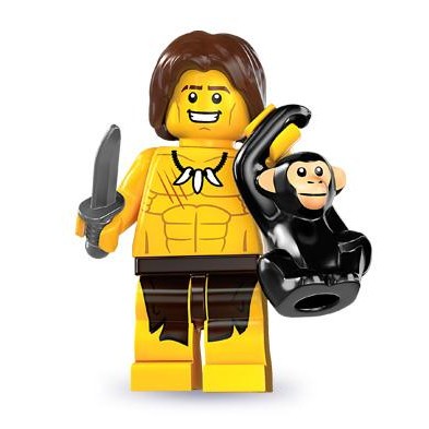 DISKON Lego Minifigures series 7 - Jungle Boy