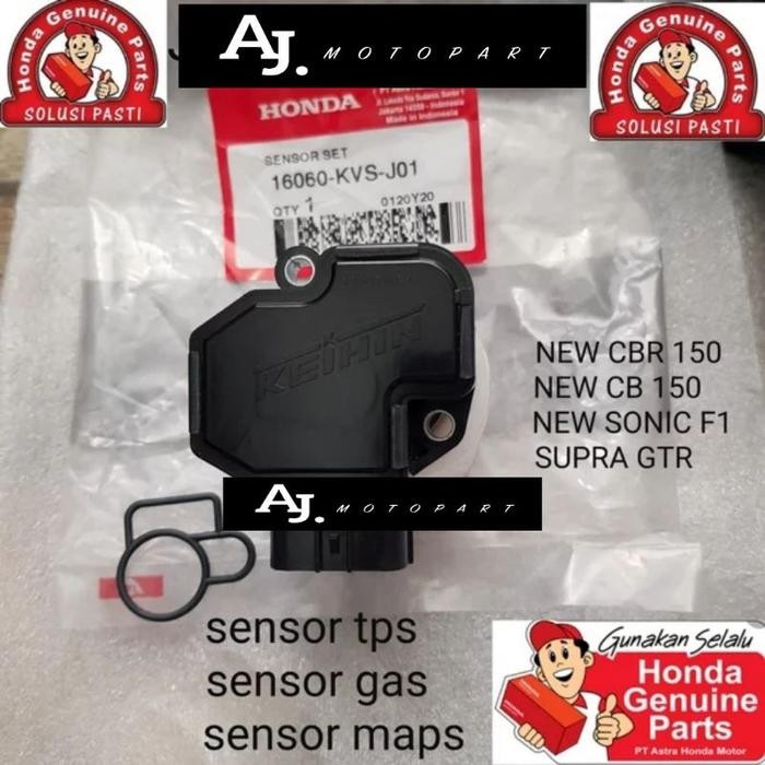 Spesial Sensor Tps Sensor Gas Throttle Body Set New Cbr 150 New Cb 150 New Sonic Supra Gtr Ori Honda