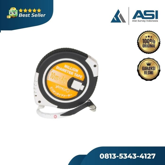 Alat Ukur Dimensi Pohon Diameter Tape YAMAYO 10M / Phiband / PHI BAND