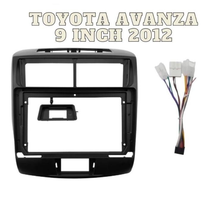 (Best) Frame double din toyota avanza 9 inch 2012