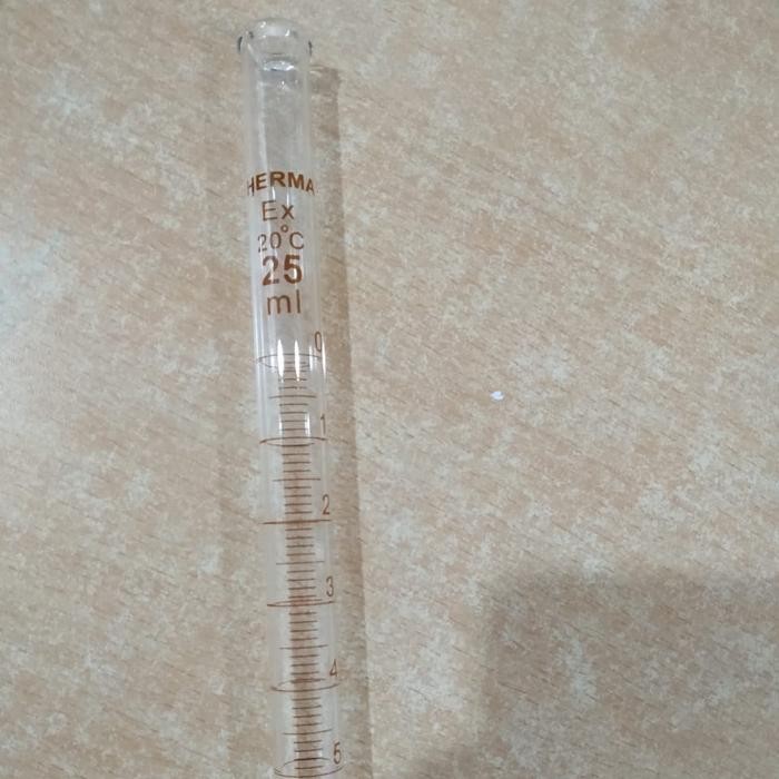 Buret 25 Ml Kran Glass Herma