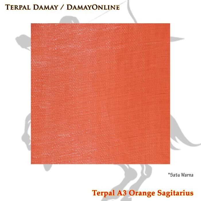 Ready Terpal Rol A3 Orange Korea Sagitarius ( Harga / Rol )