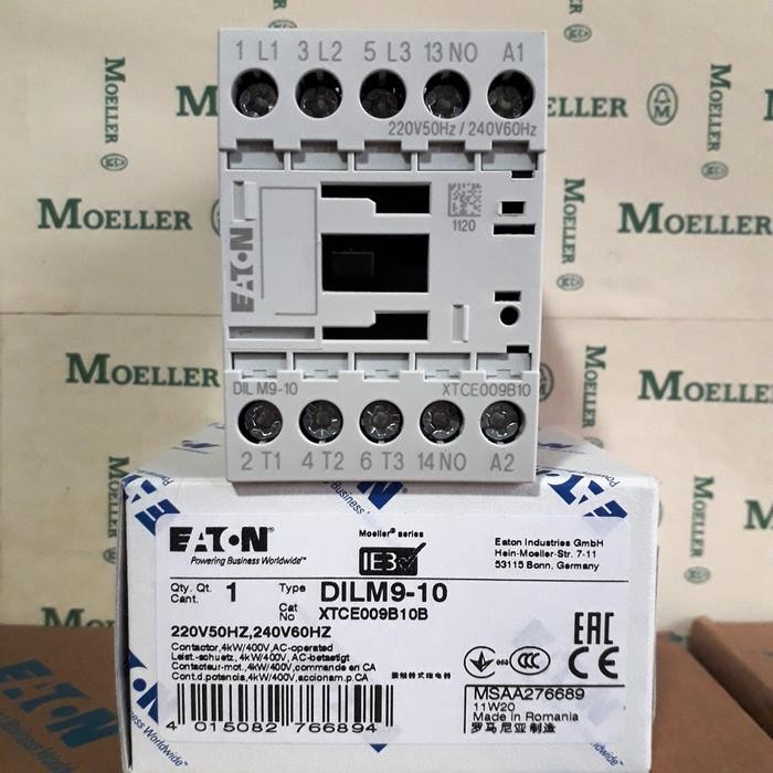 Dilm9-10(220Vac) Contactor Eaton Moeller