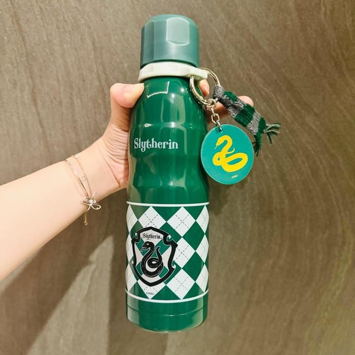 MINISO X HARRY POTTER INSULATED BOTTLE WITH STRAW 750ML STAINLESS STEEL READY STOCK ORIGINAL REAL