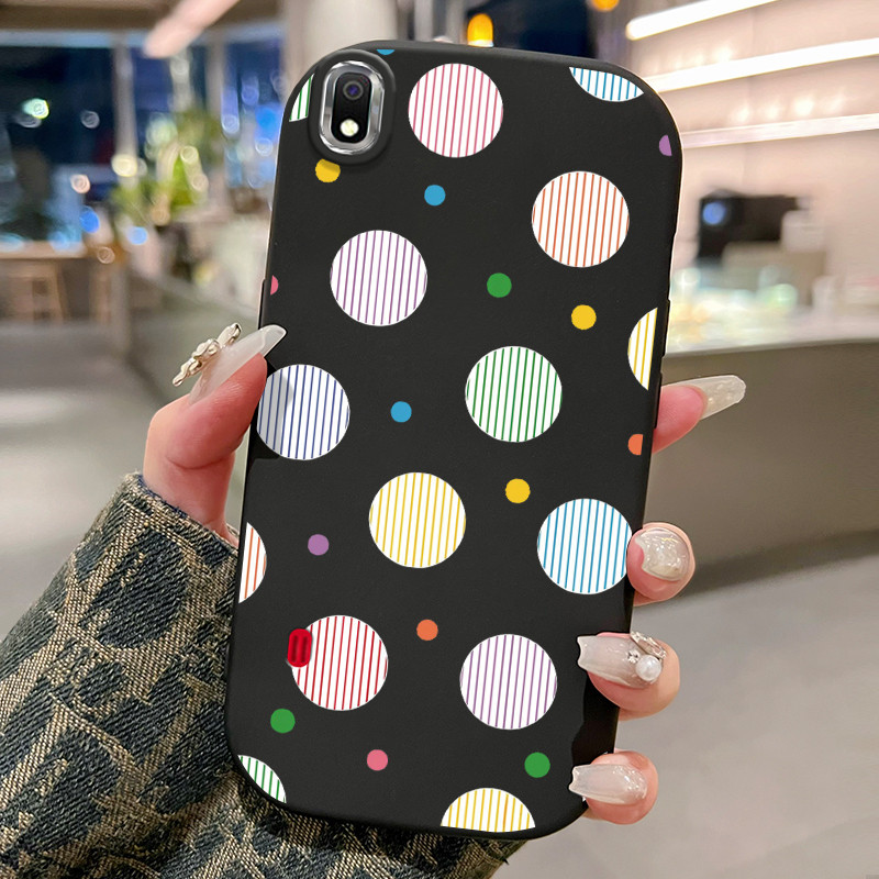 Casing Hp Untuk Samsung Galaxy A10 A10s M01s Case Motif Bola warna-warni Shell Ponsel baru Kesing An