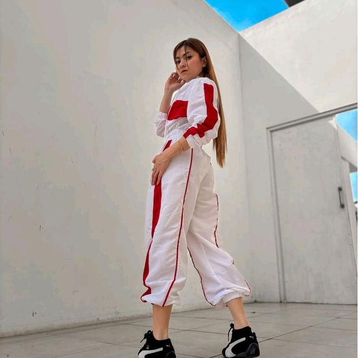 gtSport- Planet Setelan(Baju+Celana+Kantong) Setelan Olahragawanita/Celana Cewek Sport