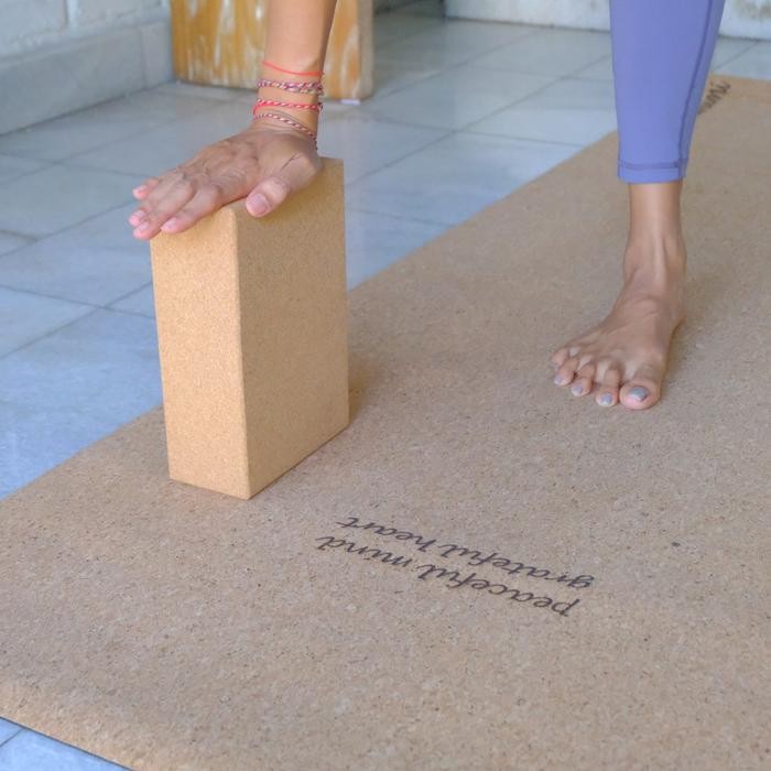 Balok Yoga Balok Senam Yoga Balok Yoga Cork Wooden Block Yoga Terlaris
