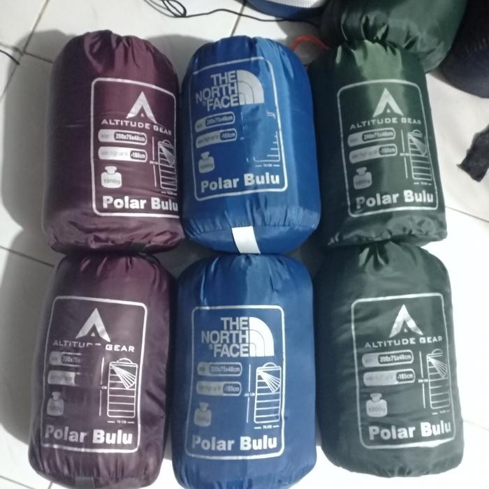 SLEEPING BAG POLAR BULU THE NORTH FACE TNF