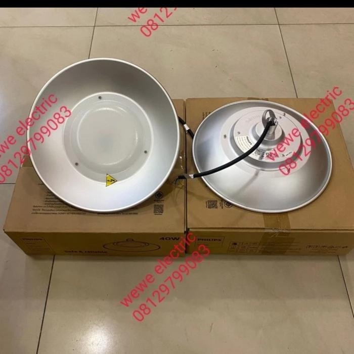 Lampu Gantung Highbay Led Philips By178P 40W 65W 100W 150W 200W 200 150 100 65 40 Watt