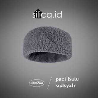 ORIGINAL Peci Bulu Maiyyah Kopiah Muslim Atasan Pria Peci Turki Polos abu coklat Hitam Maroon Tebal