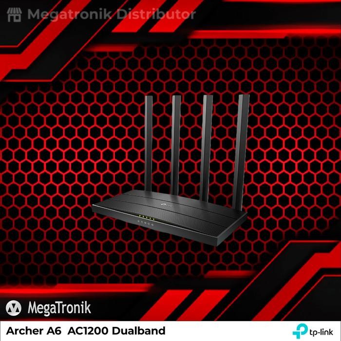 Router Wireless TP-Link - Archer A6 MU-MIMO Gigabit Router AC1200