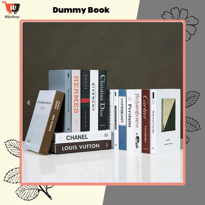 Buku Pajangan Buku Dekorasi Properti Foto Dummy Book Aesthetic