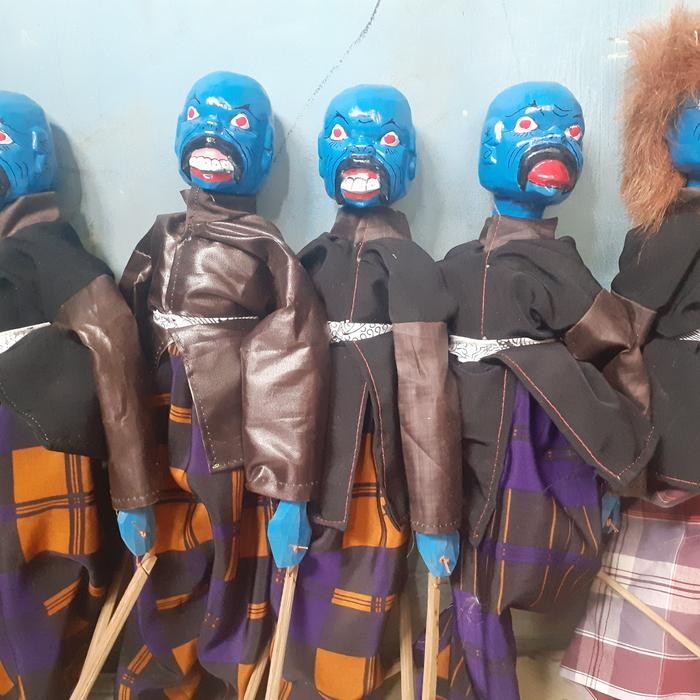 WAYANG GOLEK BUTA BOTAK/ BUDAK BUCIR/ SI ACUNG