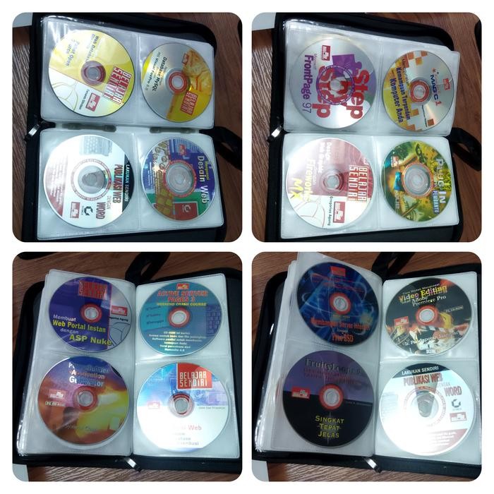 Collection Item - Paket 19 cd PC Info Komputer + 37 cd Elexmedia