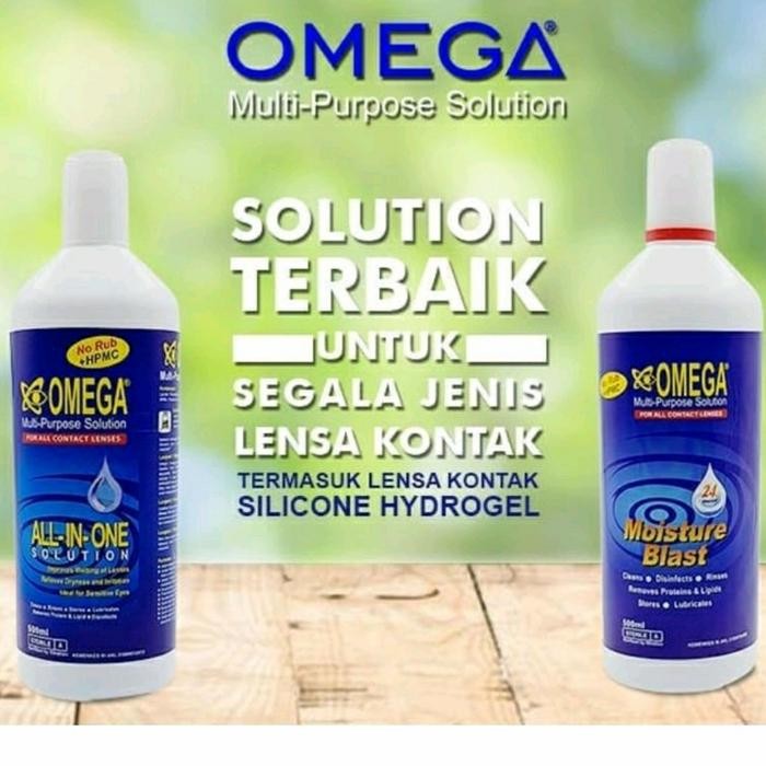 lxek- Cairan Softlens Omega Multi Purpose. Uk.500Ml