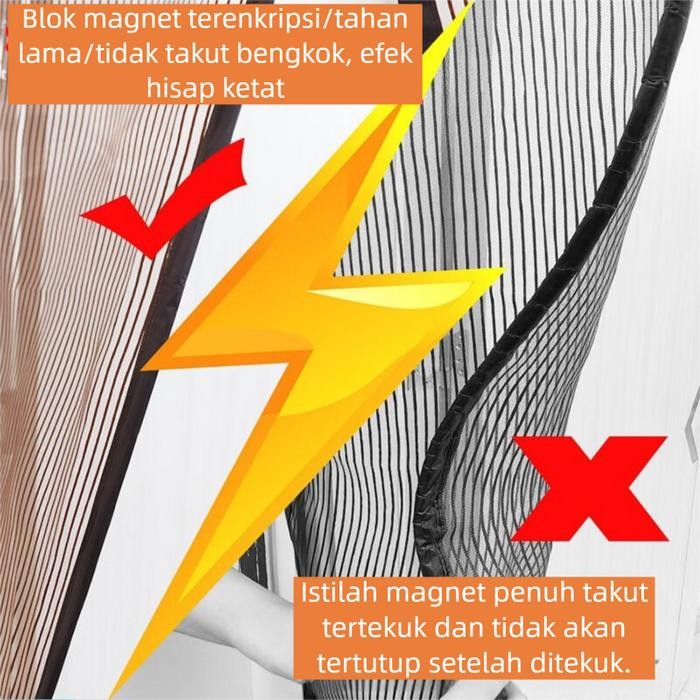 <> TIRAI MAGNET ANTI NYAMUK JARING KAWAT - KERAS BAGAI BESI, ANTI CAKAR KUCING JARING SANGAT KECIL