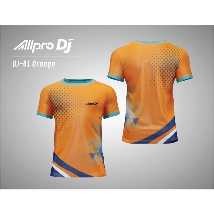 ORIGINAL PRO DJ Kaos Sport Jersey PINGPONG TENIS MEJA DJ 01 Baju Jersey Tenis Meja jersey Pingpong