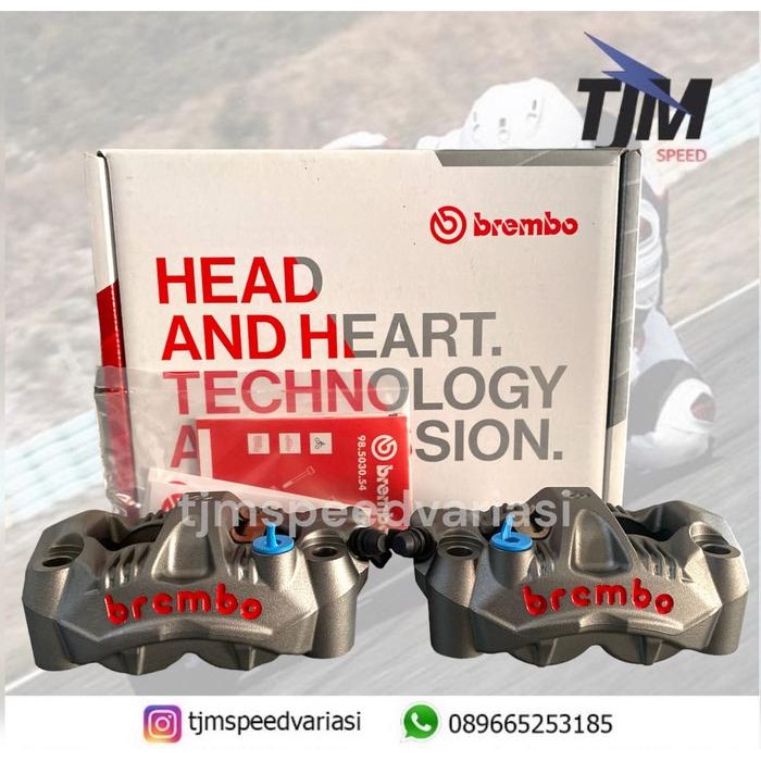 Kaliper Brembo GP4RS 108 MM Set kanan kiri Sepasang ori Italy