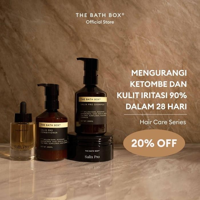 4ikm- The Bath Box Clary Pro Shampoo / Conditioner / Scalp Treatment ( Salix Pro Reformula )