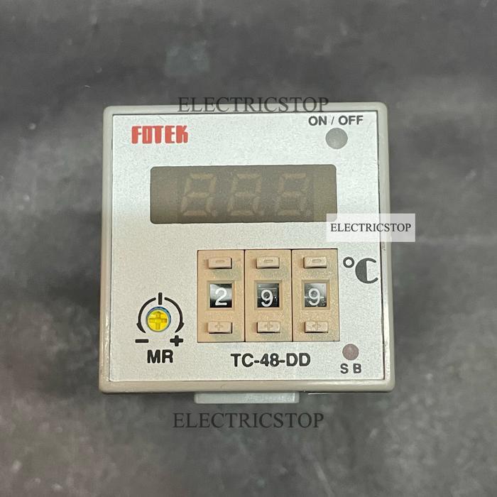 Ready Stock Fotek Tc-48-Dd-R3 Taiwan Temperature Controller Tc48-Dd Tc48Dd