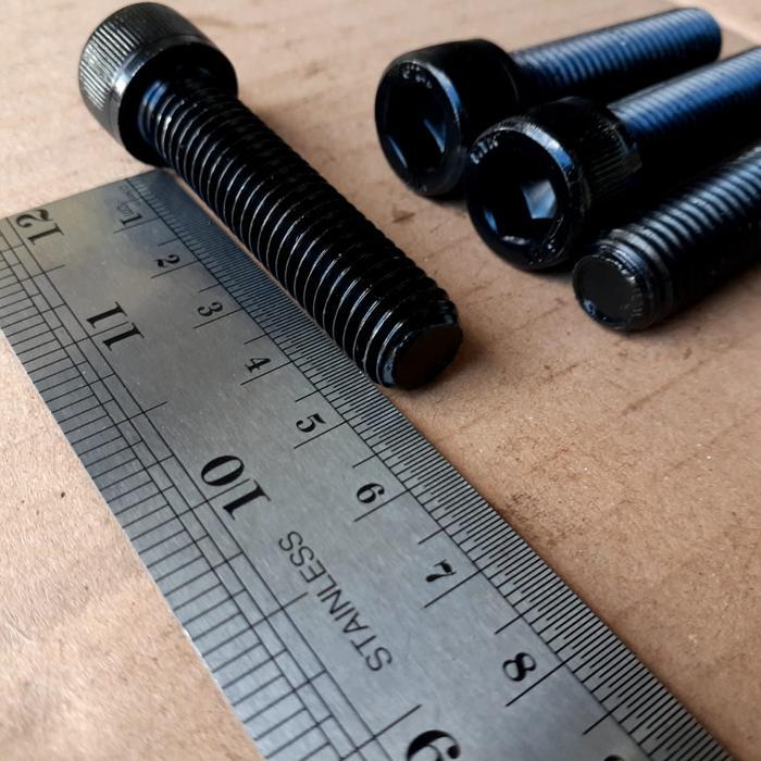 NEW BAUT L BAJA M12X50 / BAUT L BAJA M12 X 50 / BAUT L M12X50 BAJA HITAM