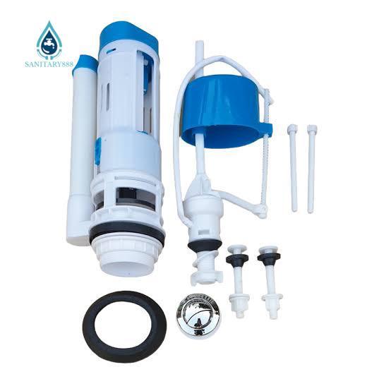 Alat tangki kloset duduk 2 tekan / 2 flush / closet flushing