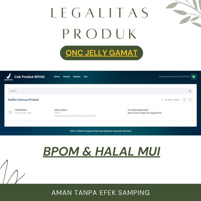 QNC JELLY GAMAT MEMBANTU MENGATASI PATAH TULANG DAN RETAK TULANG, SUPLEMEN PATAH TULANG UNTUK ANAK /
