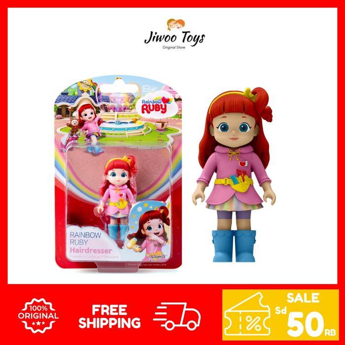 NEW SILVERLIT RAINBOW RUBY FIGURE HAIR DRESSER RR-89005