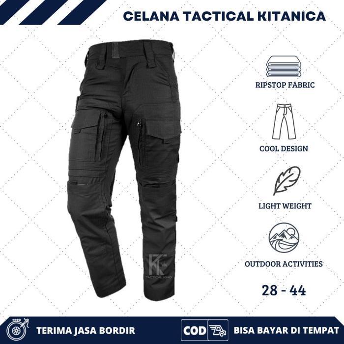 Premium Celana Tactical Kitanica Panjang Cargo Original