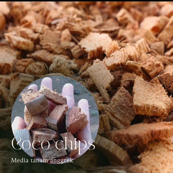 TERPERCAYA coco chip / potongan sabut kelapa media tanam