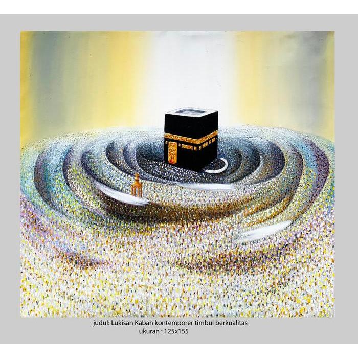 LUKISAN KABAH BERKUALITAS UKURAN BESAR
