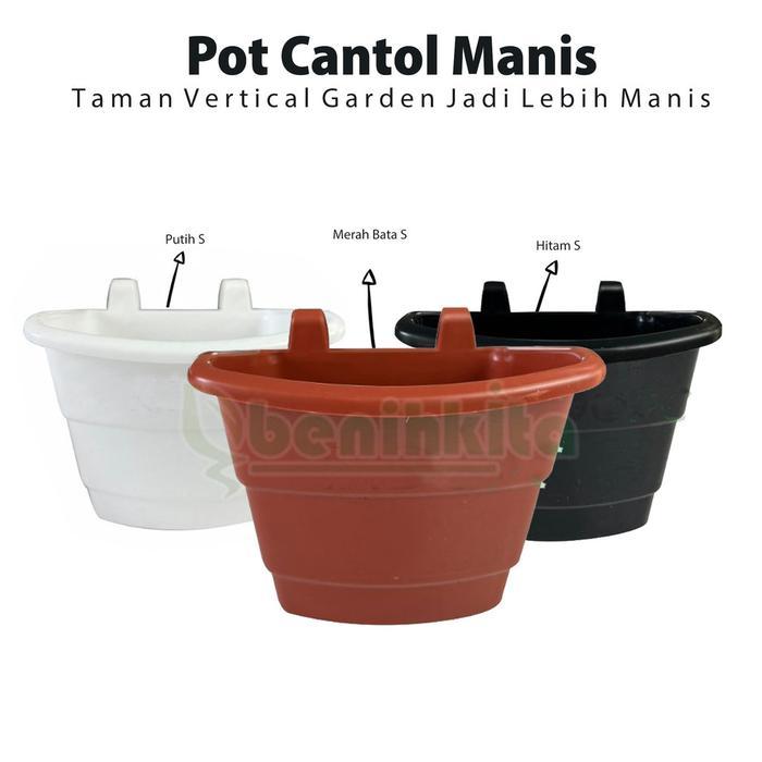 Pot Cantol Manis Pot Tanaman Vertikal Garden