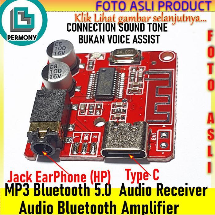 MP3 BLUETOOTH 5.0 AUDIO RECEIVER DECODER AMPLIFIER USB TYPE C MODULE