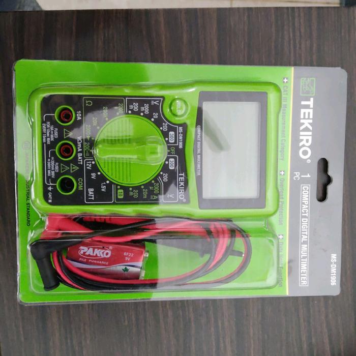 Compact digital multimeter Avometer TEKIRO New#