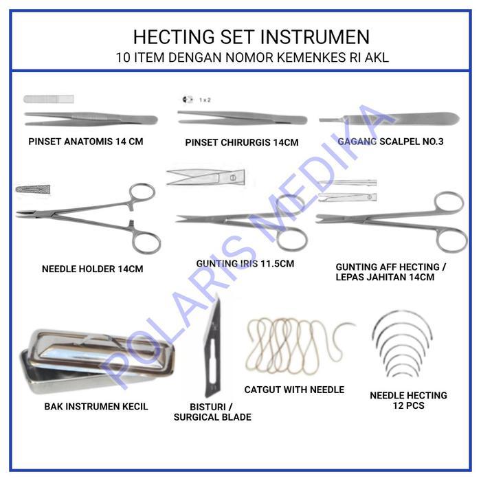 Hecting Set / Set Jahit Minor Terbaru 