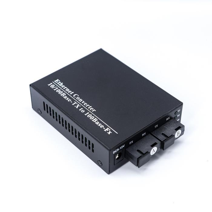 Konverter Media Fiber 2 Port FO 2 Port LAN