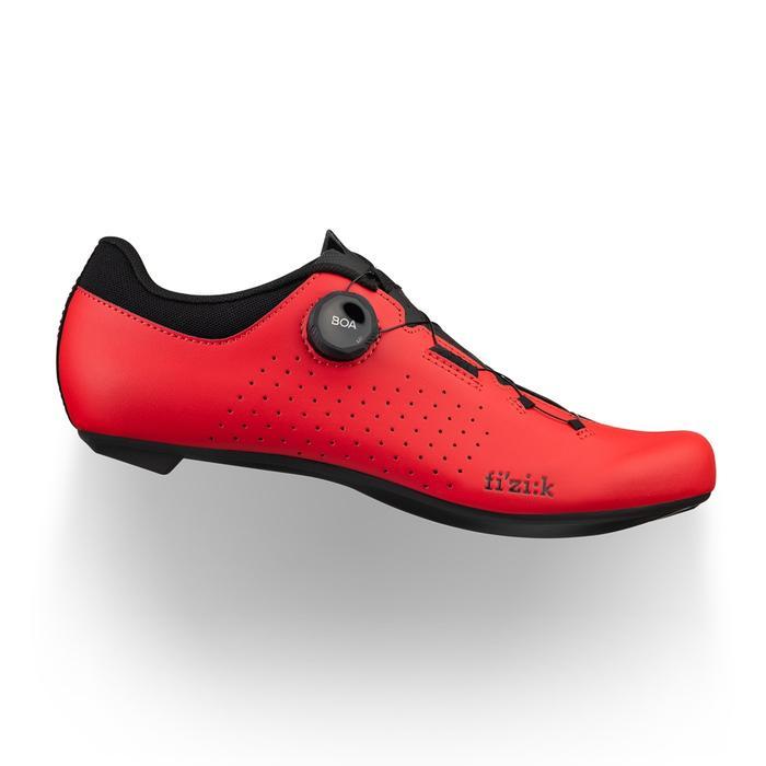 Sepatu Sepeda Fizik Shoes Cleat Road Bike Men Women Red Black Original