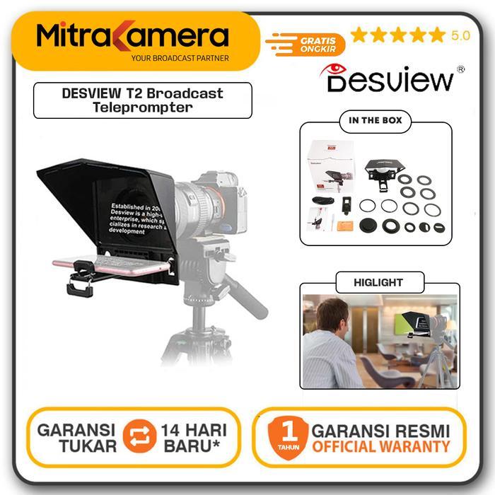 Desview T2 Broadcast Teleprompter